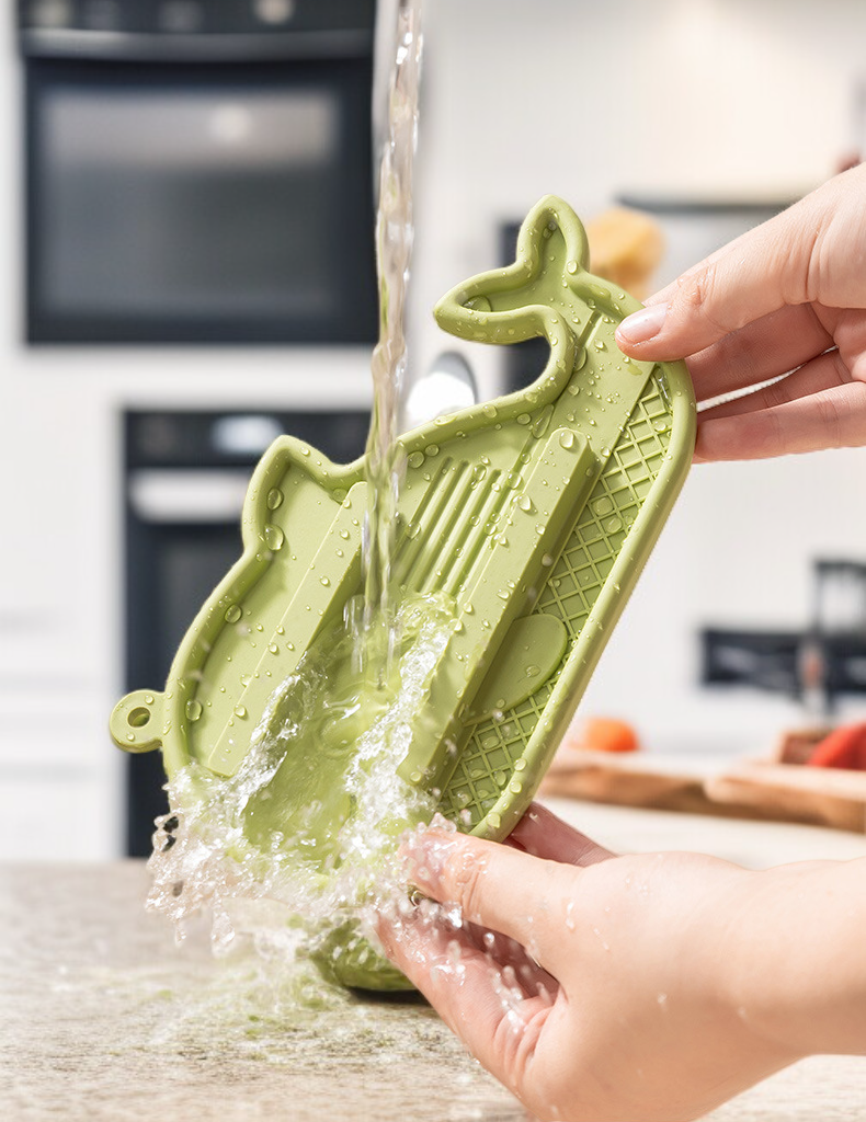 耐久性のある素材のリトルホエール鍋蓋配置パッド