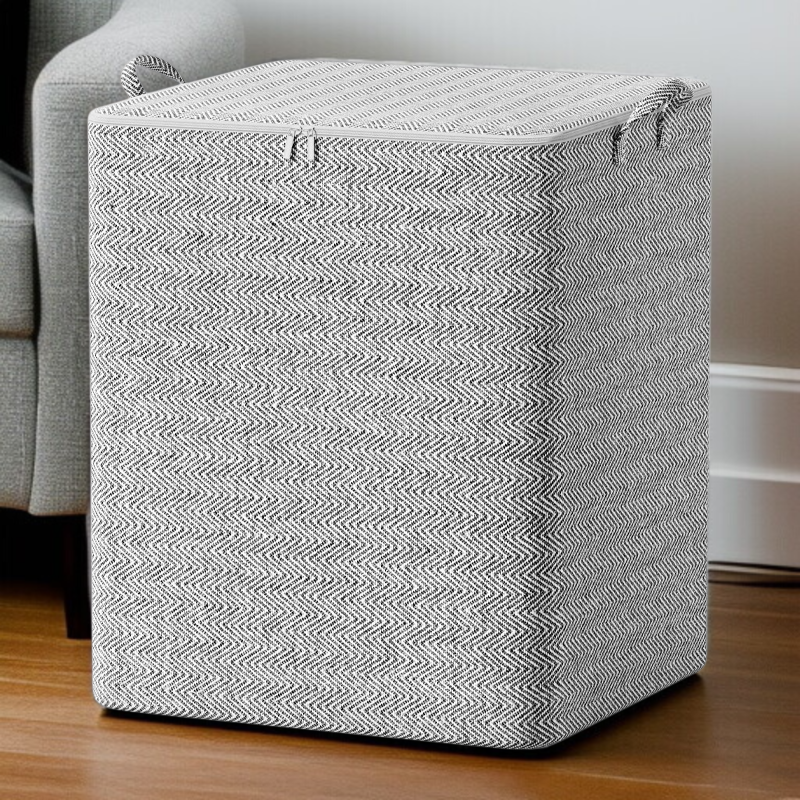 家庭用収納ボックス 大容量専用収納バッグ 引越し整理 収納キルト 収納ボックス 衣類収納バッグ