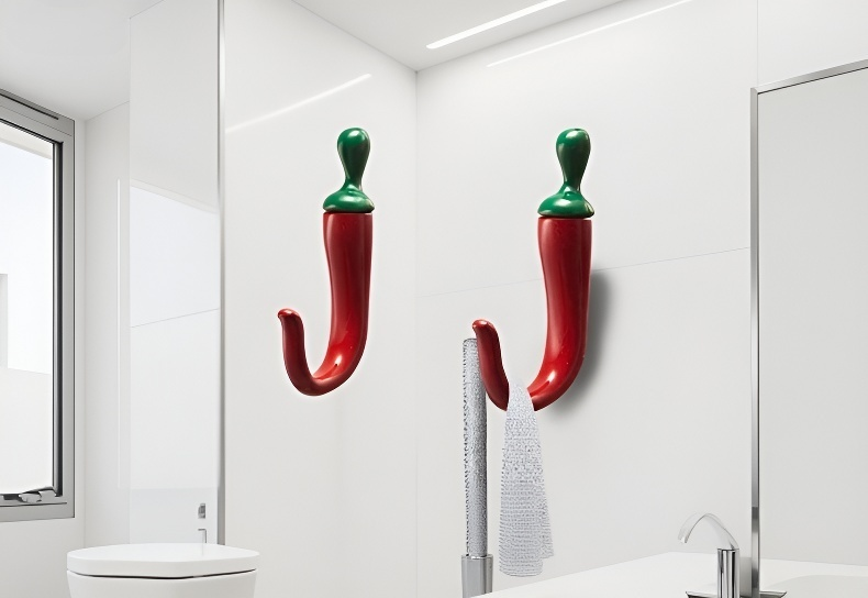 Jednoduchý háček na oblečení na dveře