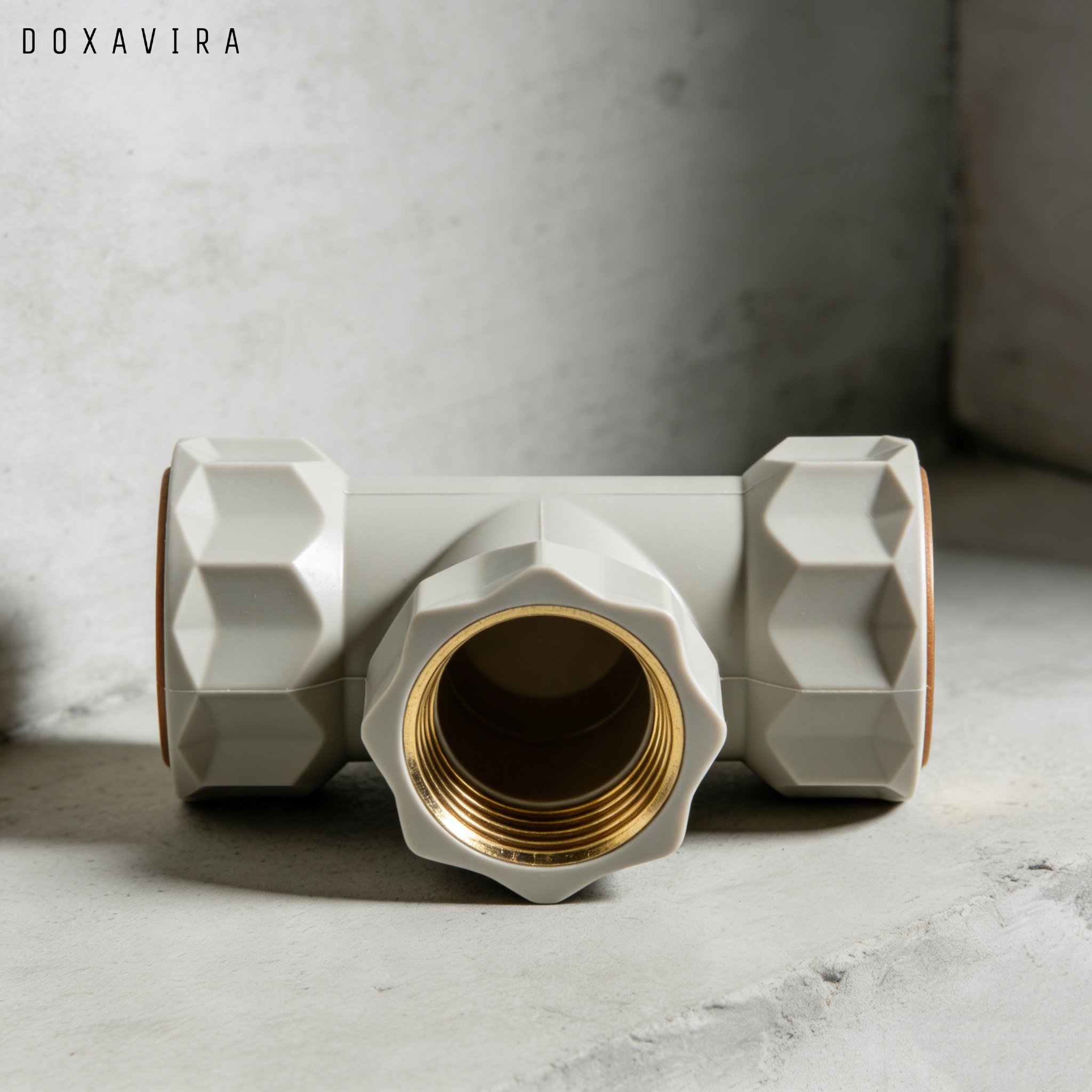 PPR antibakteriální třícestná spojka