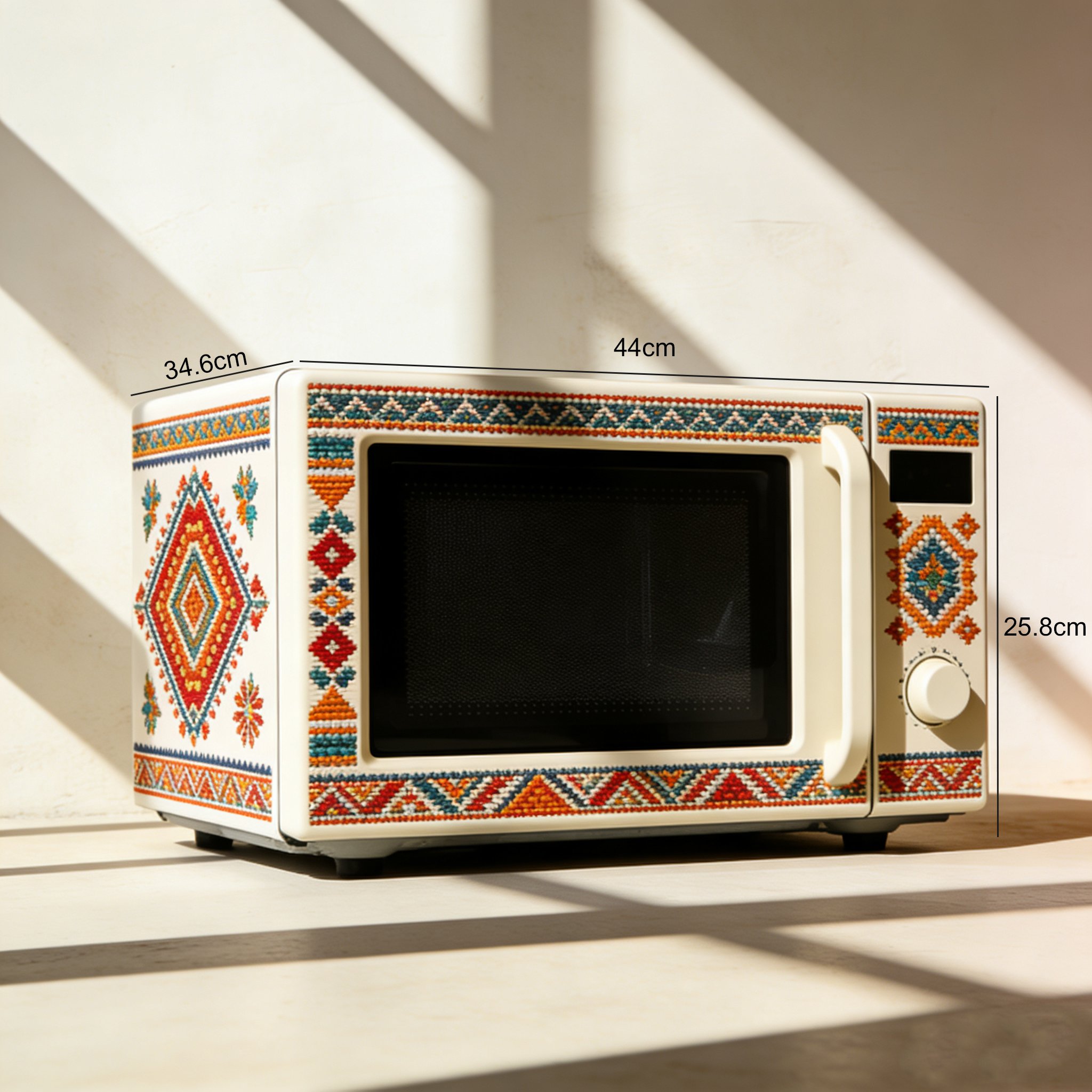 전자레인지 내부 조리 모습