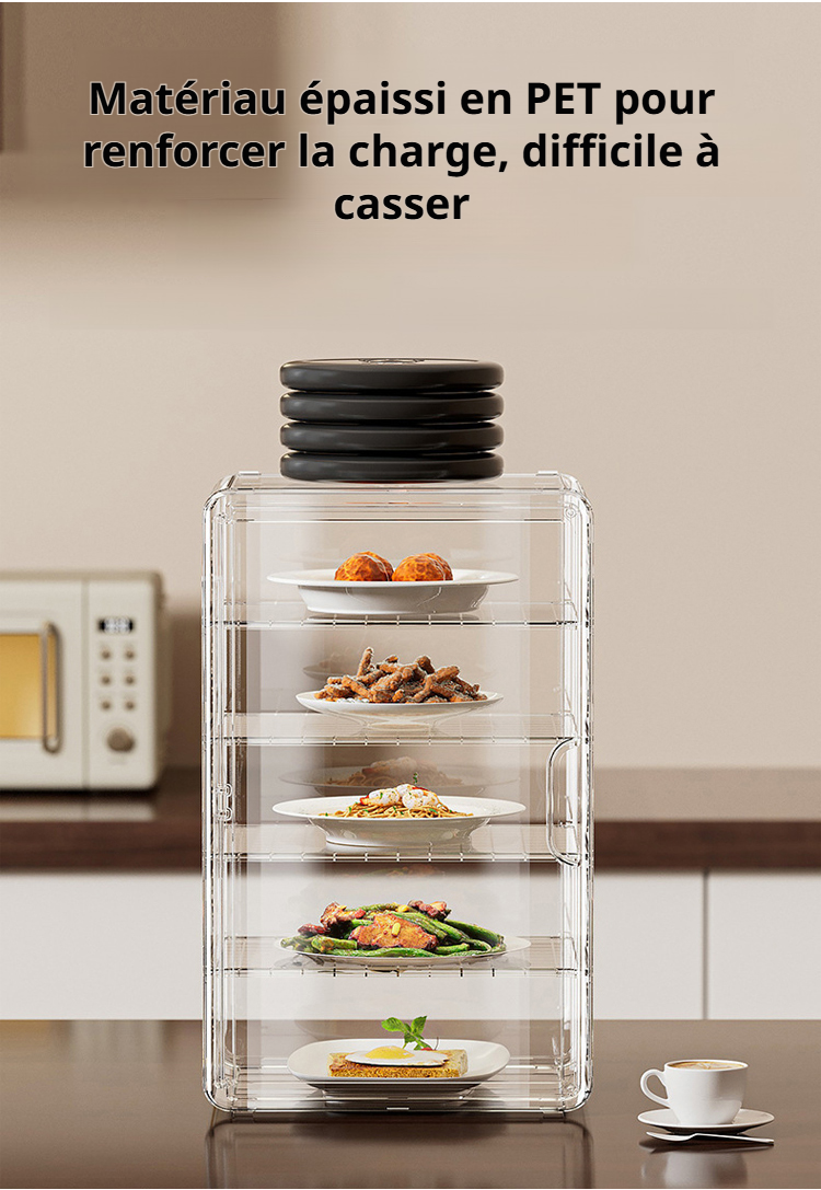 Facile à utiliser, couvercle alimentaire frais