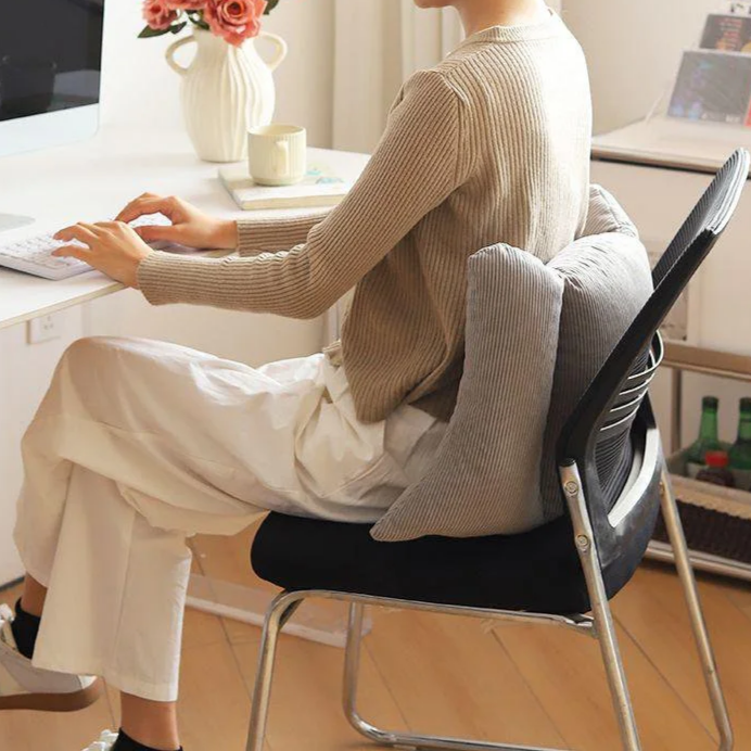 椅子靠背墊，腰枕護腰，辦公椅汽車沙發舒適抱枕