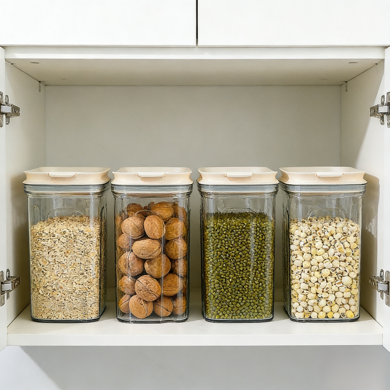Kitchen Nut and Bean Storage Box