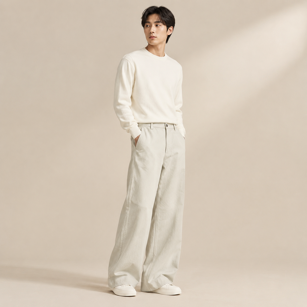 남성 가을겨울 루즈핏 데일리 팬츠