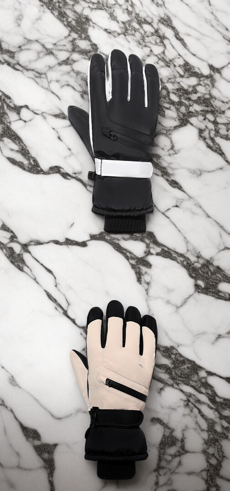 適合滑雪和戶外活動的保暖手套