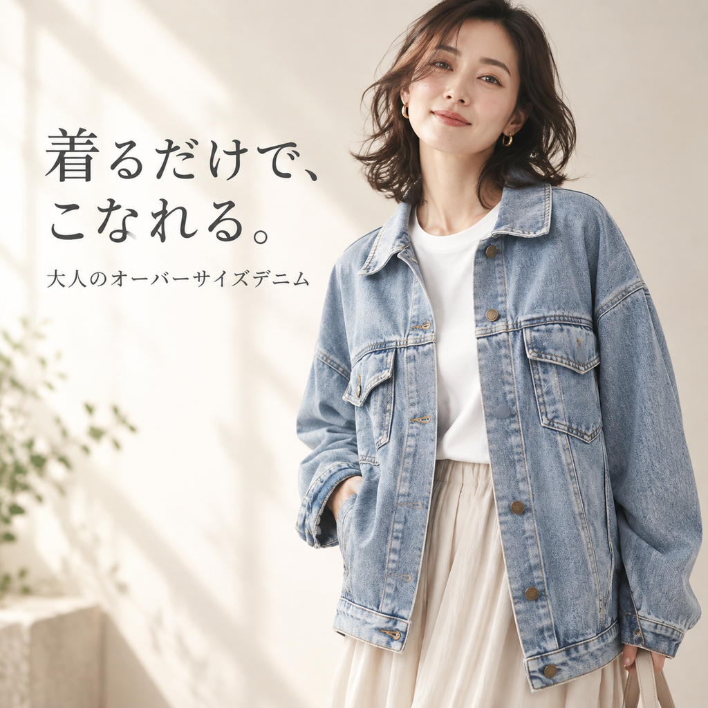 春秋新作レディースカジュアルデニムジャケット