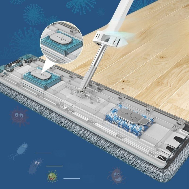 No-Hand-Wash Multifunctional Flat Mop