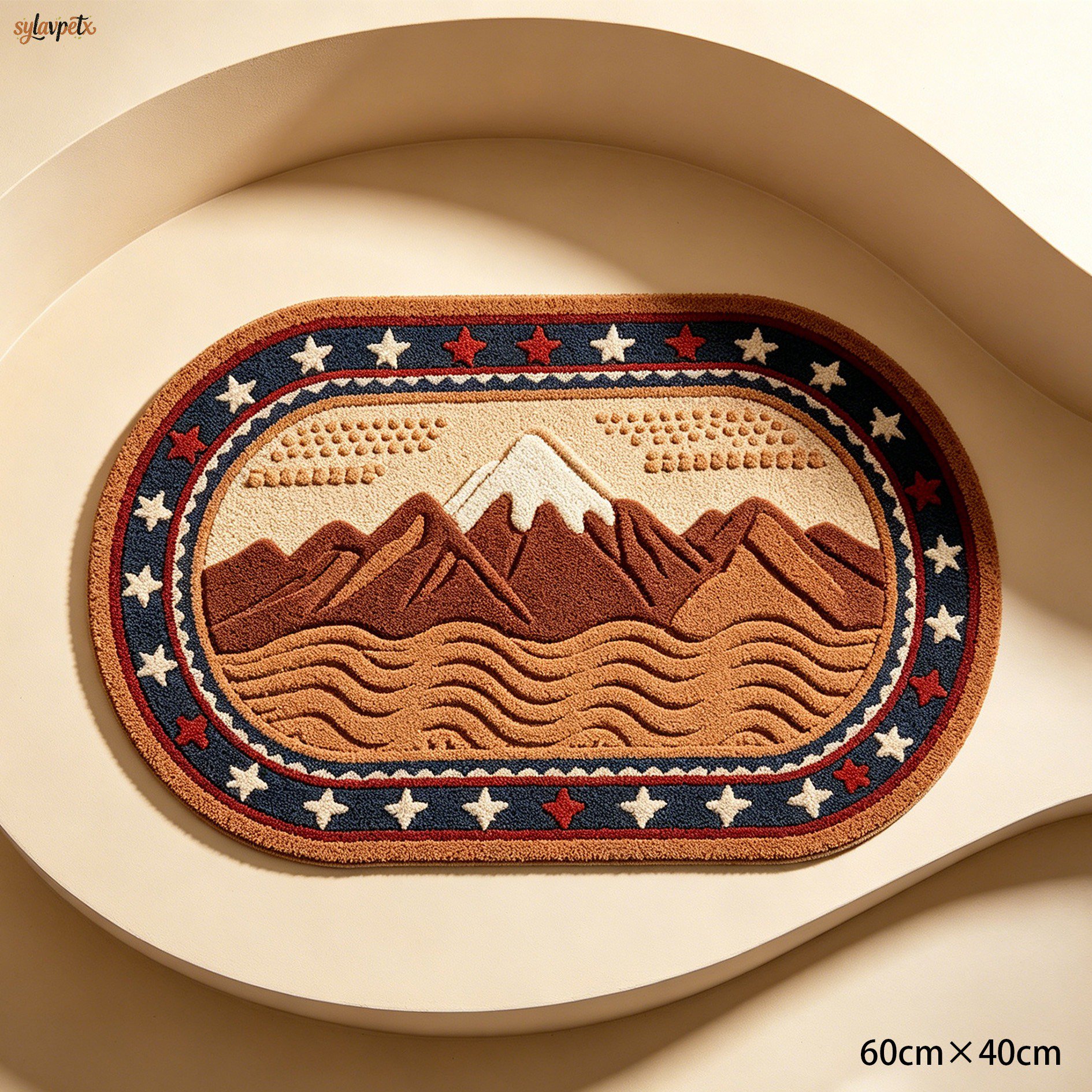 Tapis d'entrée moderne pour intérieur
