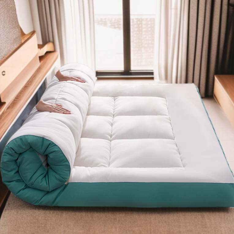 침대 요 입체 도톰 매트 등 콩 섬유 쿠션 접이식 패딩 매트리스