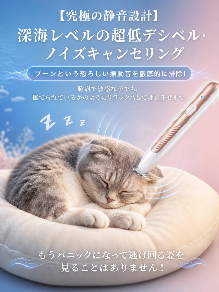 安心設計ペット用バリカン