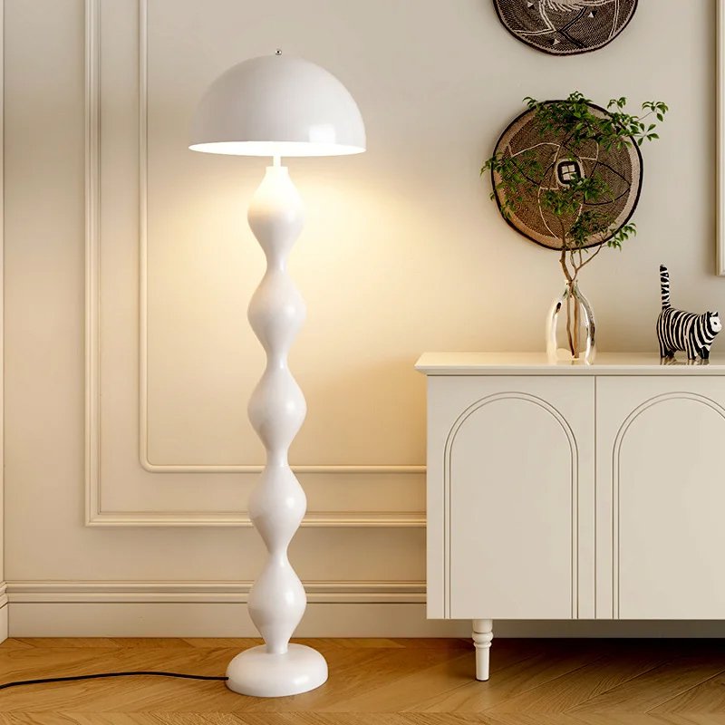 Creative corner illuminated mushroom floor lamp