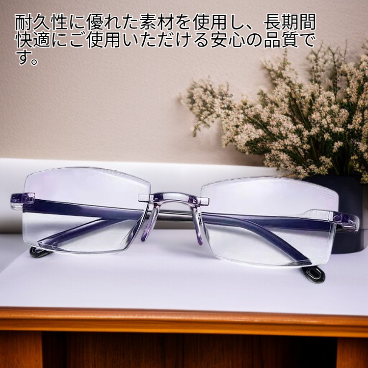 スマート放射線防止調整式リーディンググラス