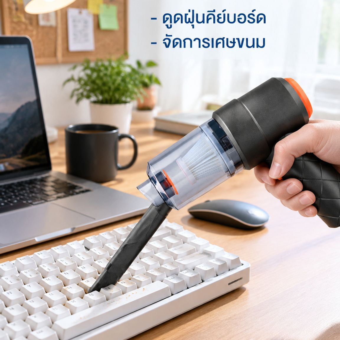 เครื่องดูดฝุ่นสำหรับรถยนต์และโซฟา ดูดแรง