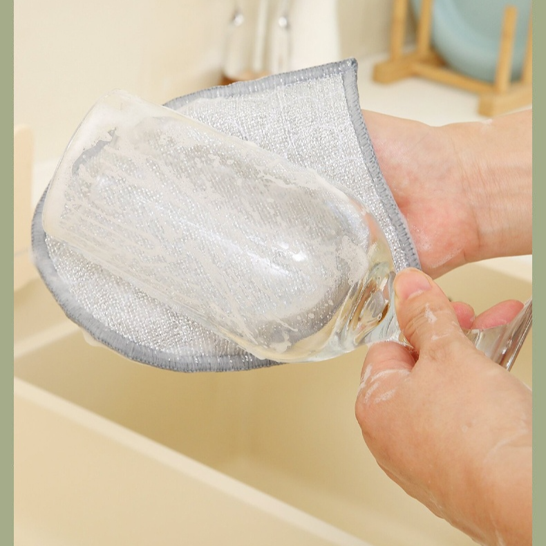 Dual-sided Waterproof Oil-resistant Cleaning Sponge