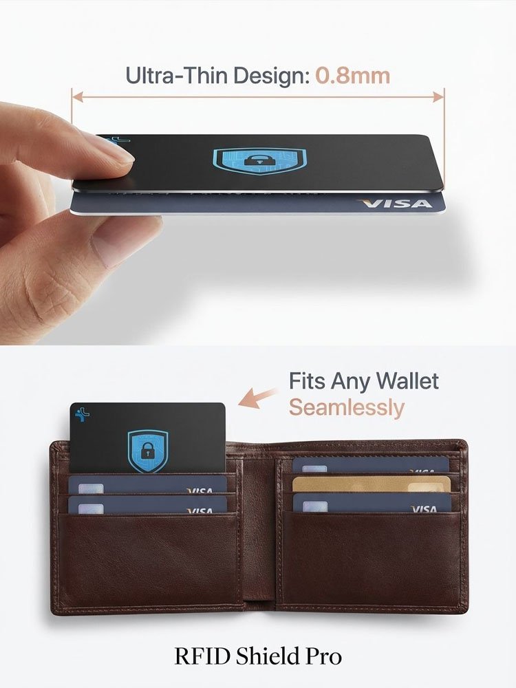 【Protect Your Credit Card】Anti-RFID Skimming Card