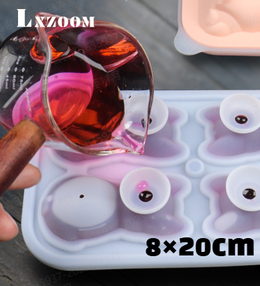 위생적인 실리콘 소재 아이스 트레이