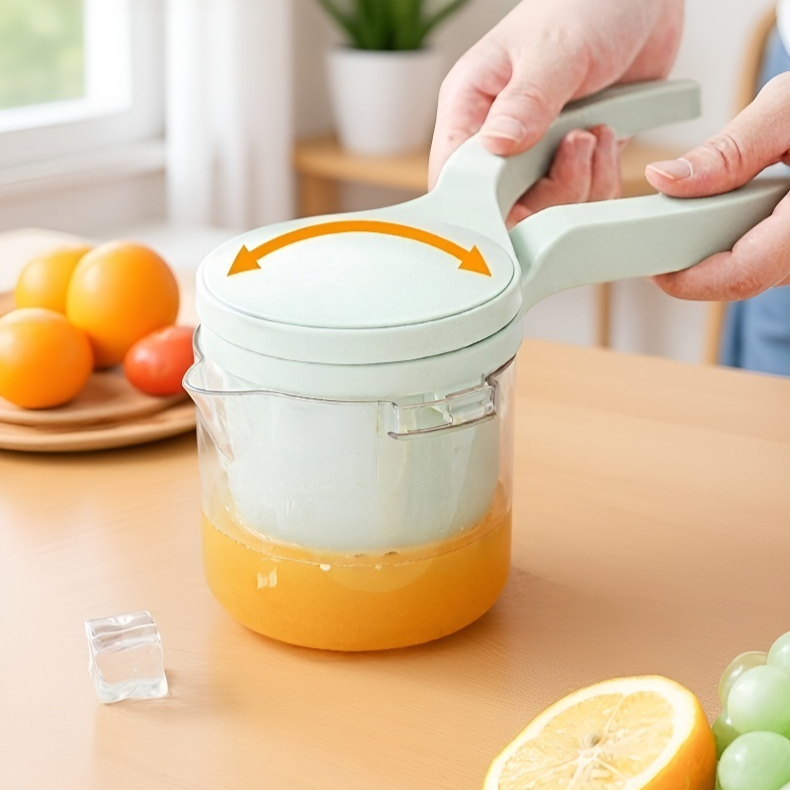 다기능 수동 나선형 압출 착즙기 전체 모습