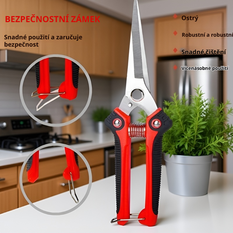  Zahradnické nůžky na větve s úsporou síly