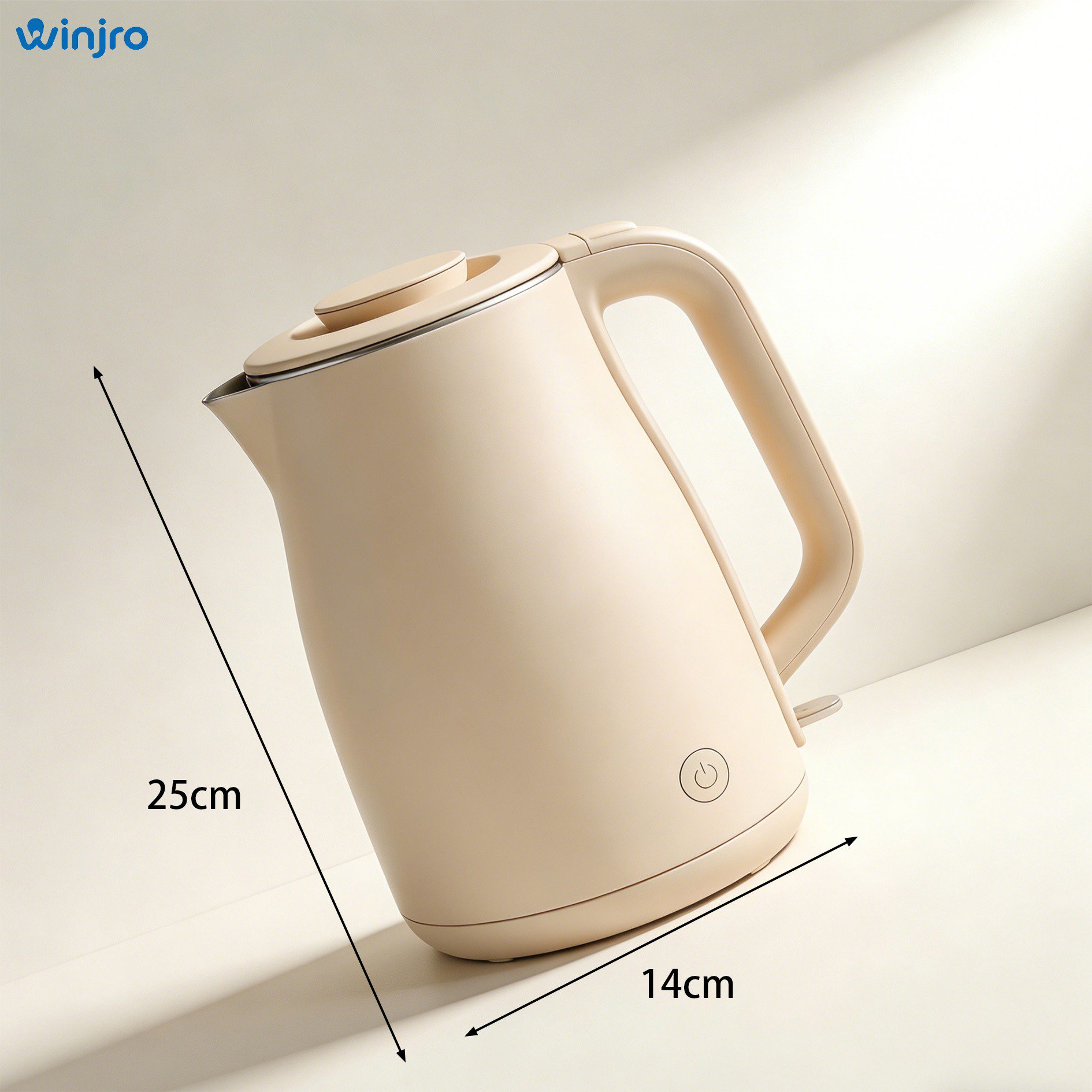 กาต้มน้ำไฟฟ้าปลอดภัยด้วยระบบตัดไฟอัตโนมัติ