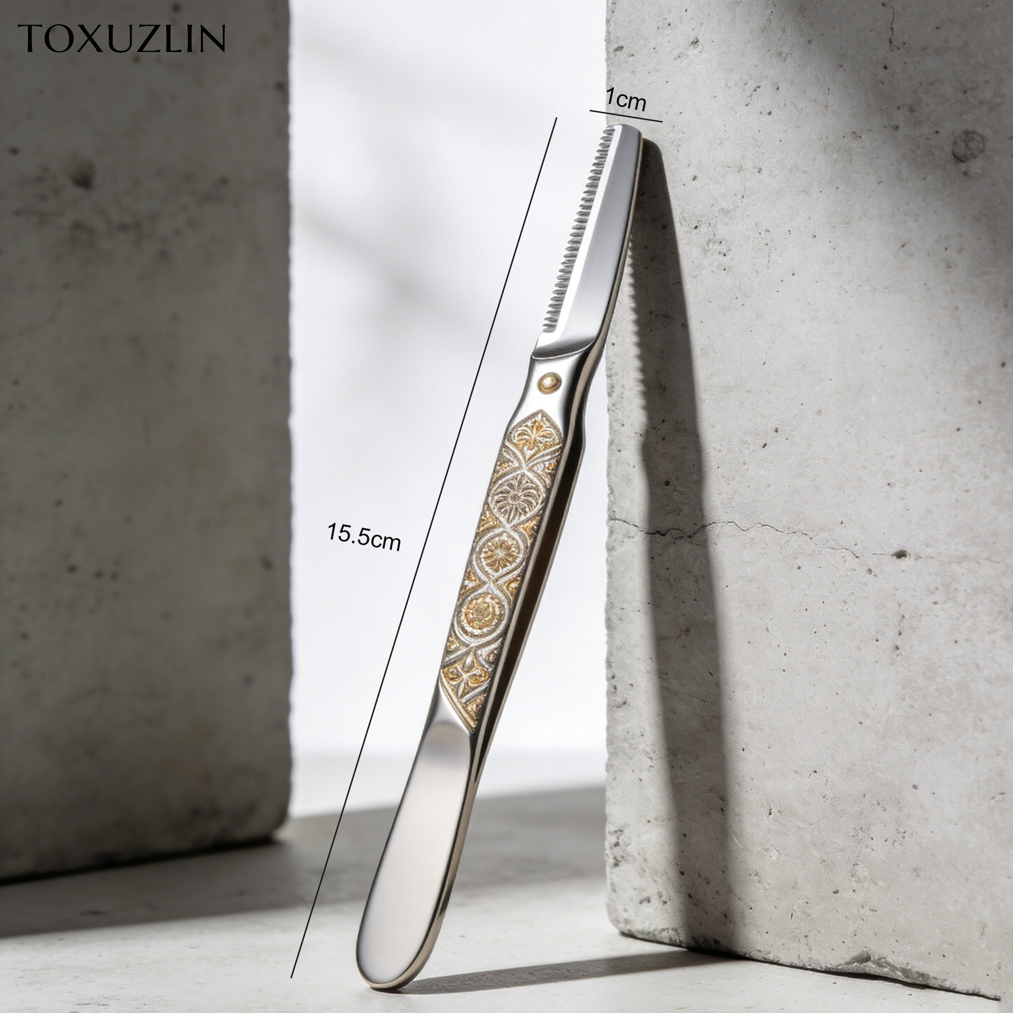 รายละเอียดอุปกรณ์ตัดแต่งคิ้วป้องกันรอยขีดข่วน