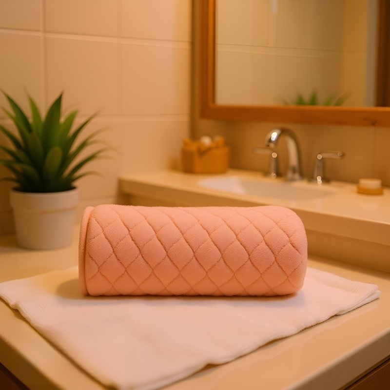 두꺼운 산호 양털 흡수 타월