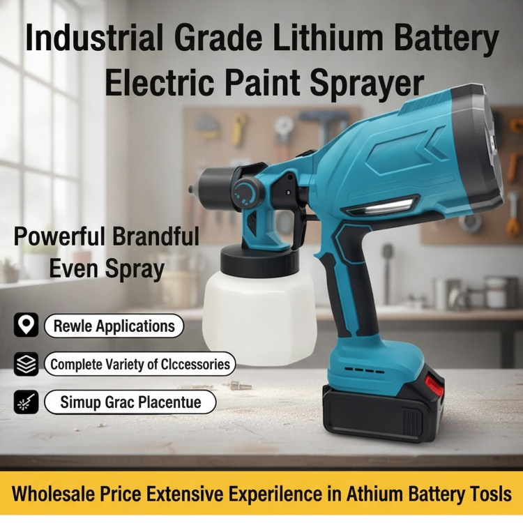 Wireless Electric Paint Sprayer for home improvement