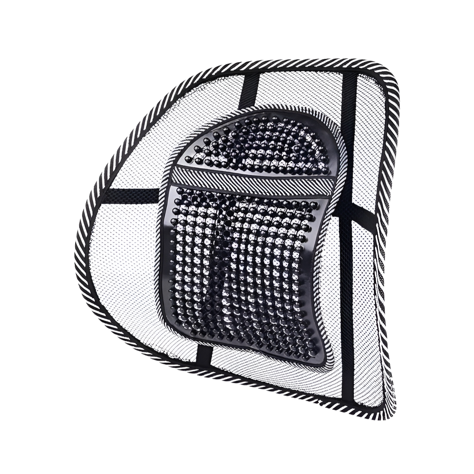 Ventilated back support pad