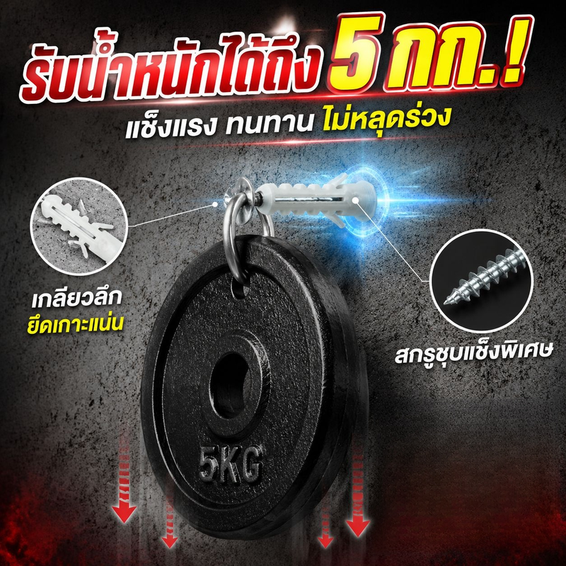 ชุดรวมสกรูปลายสว่าน พุกพลาสติก และน็อตฮาร์ดแวร์