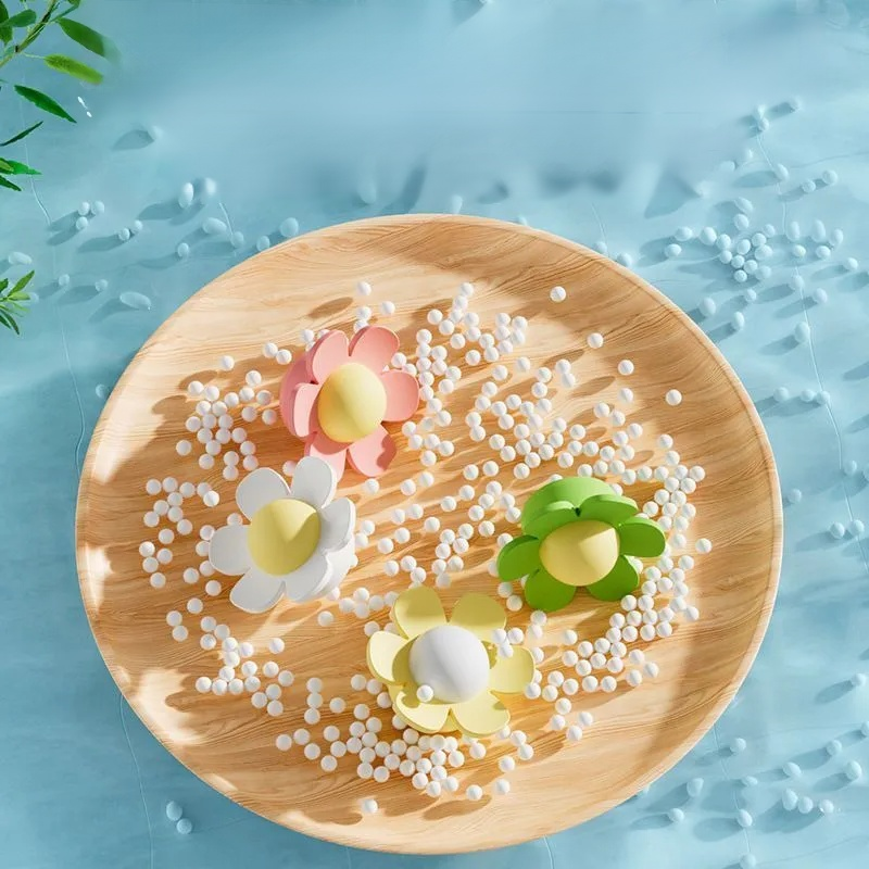 작은 꽃 세면대 오버플로우 구멍 마개