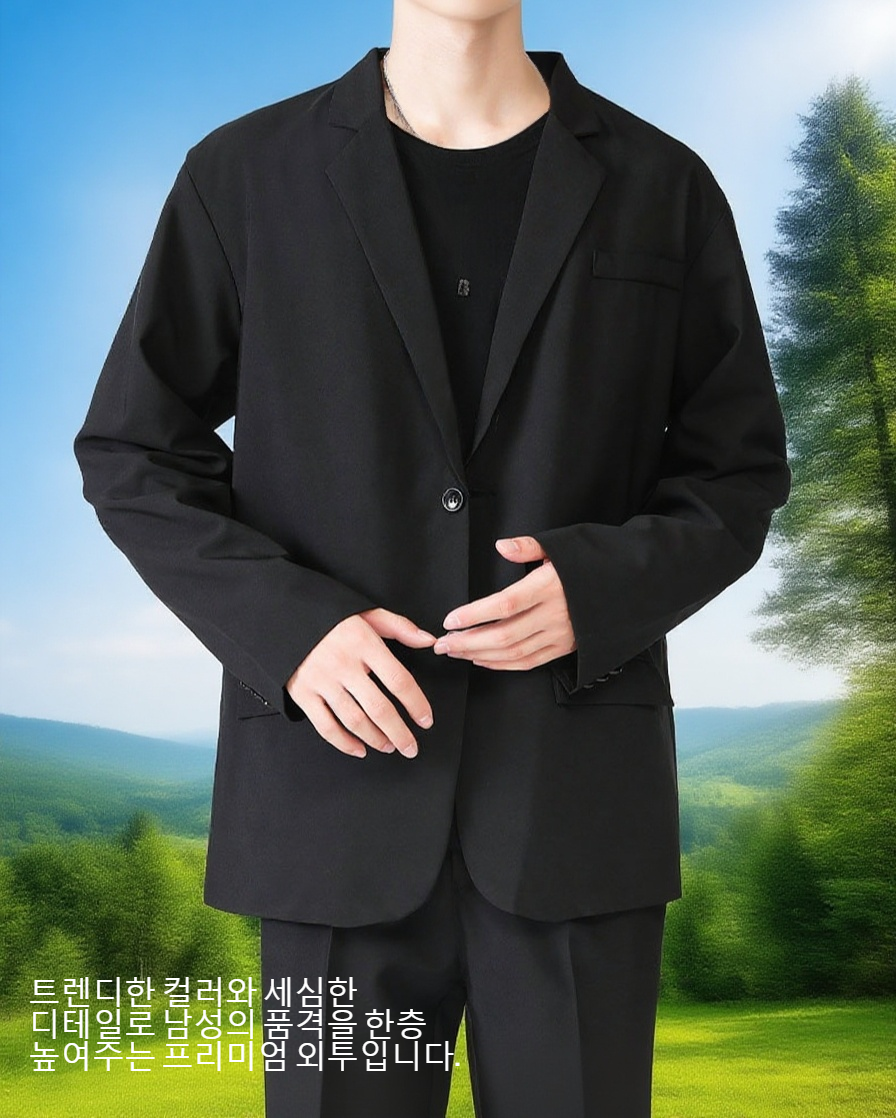 다양한 코디에 어울리는 남성 자켓