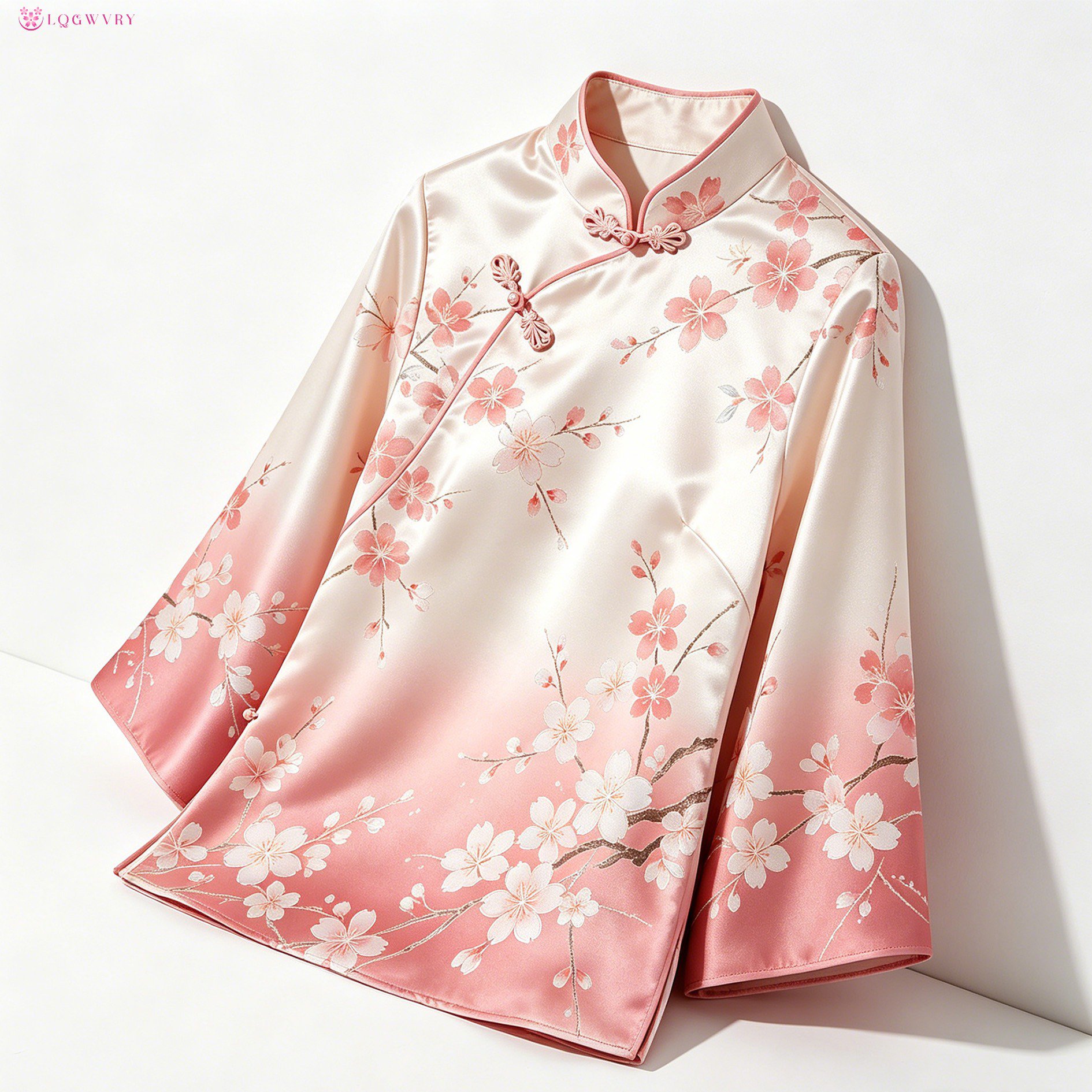 桜のグラデーショントップ