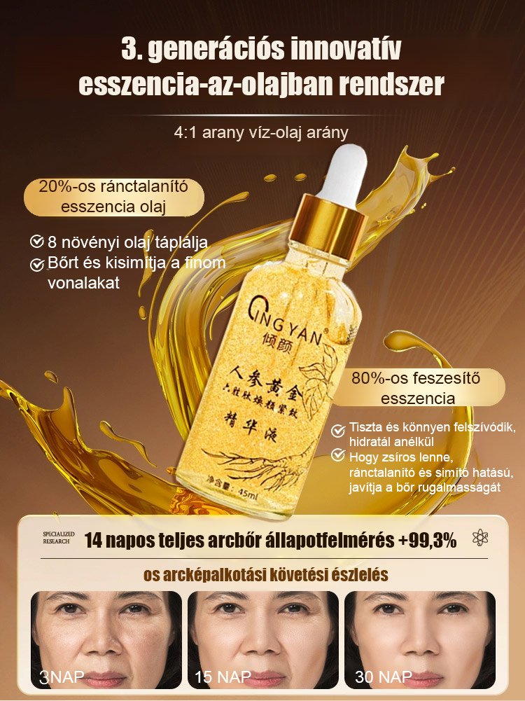 【Ránctalanító NO.1】Arany hexapeptid feszesítő esszencia