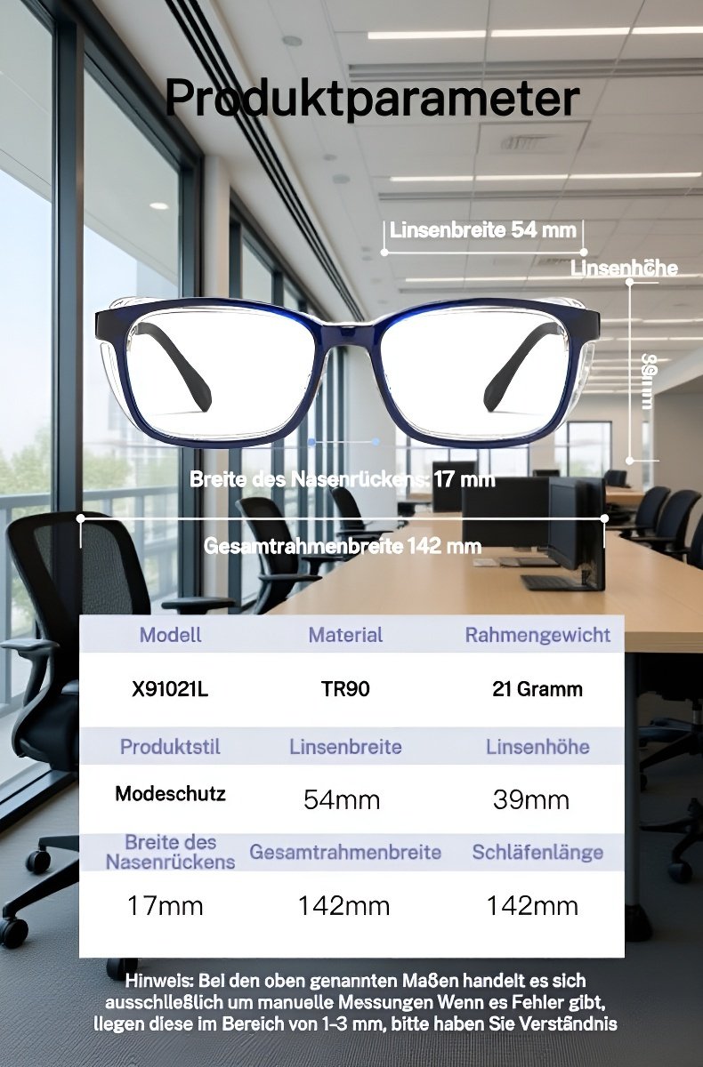 Komfortable und robuste Brille bei Heuschnupfen