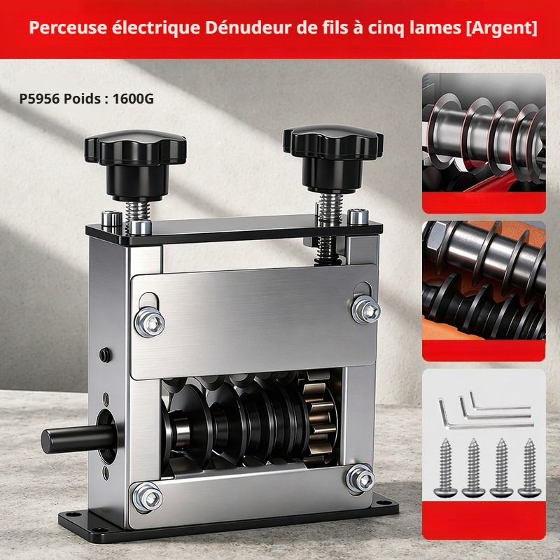 Dénudeur de câbles électriques multifonction