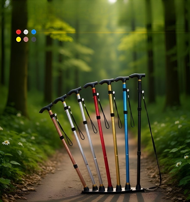 Składane kije trekkingowe na wyprawę górską