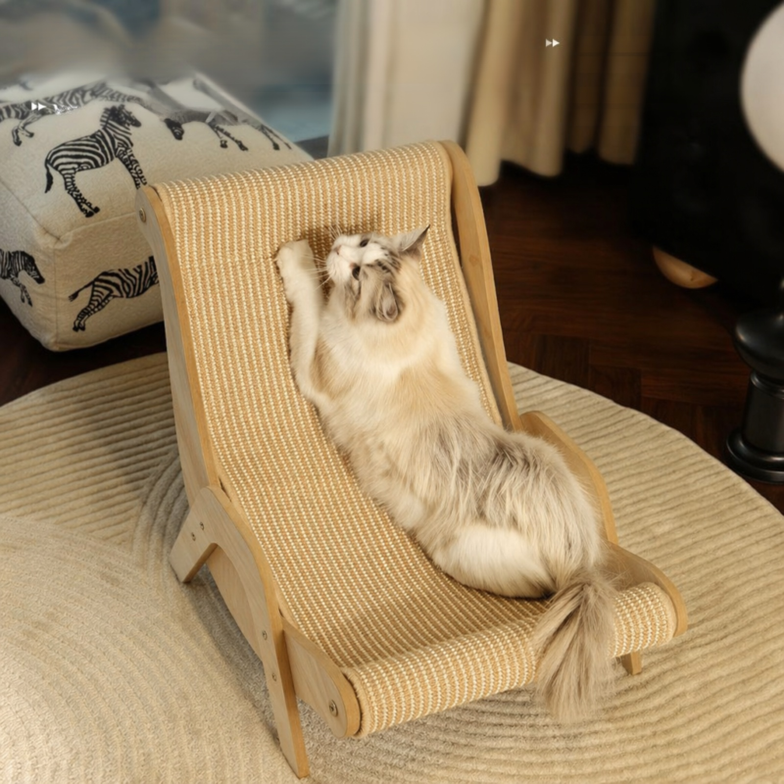 Durable Cat Scratcher Sofa Chair, All-Season Use