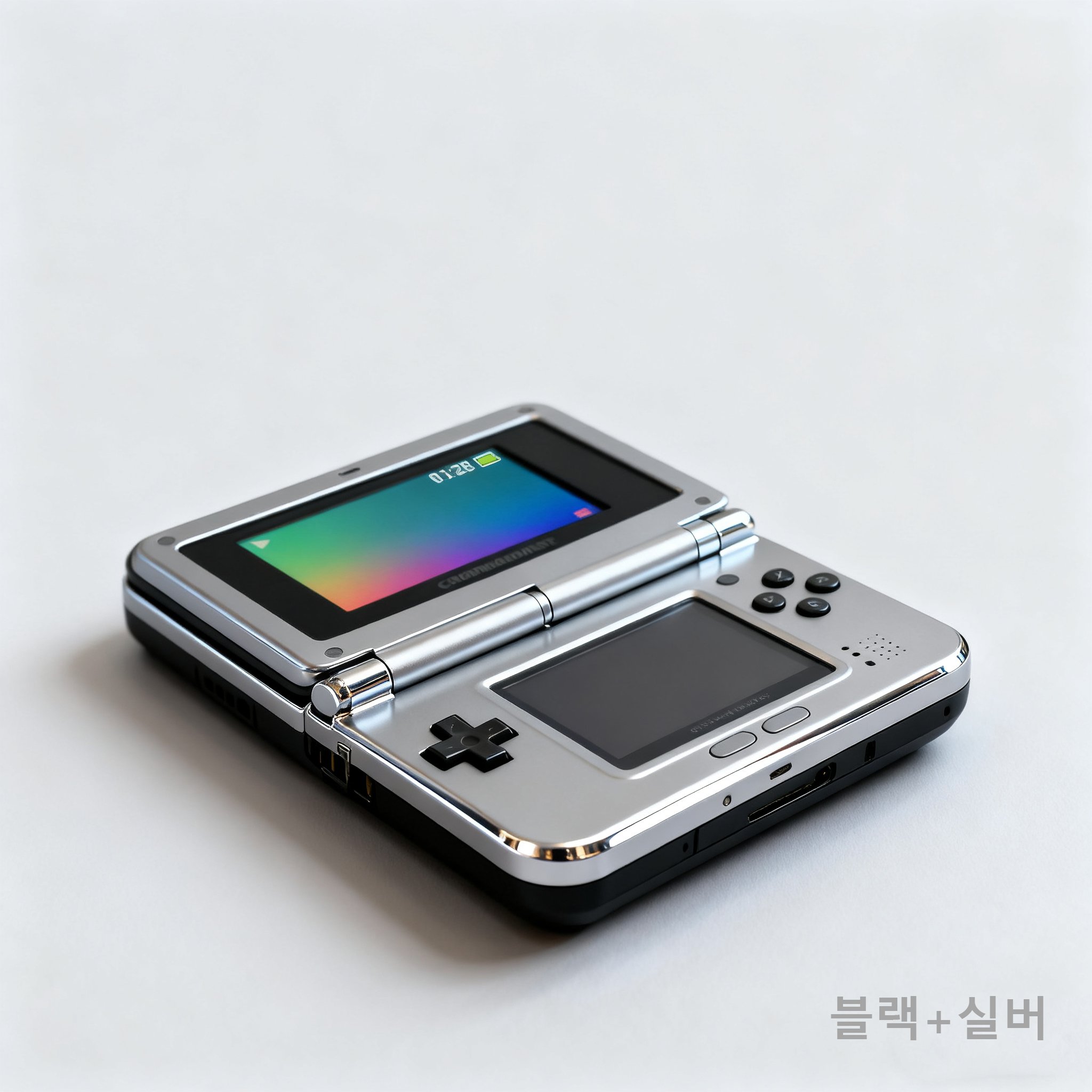 세련된 외관의 게임기 측면 이미지