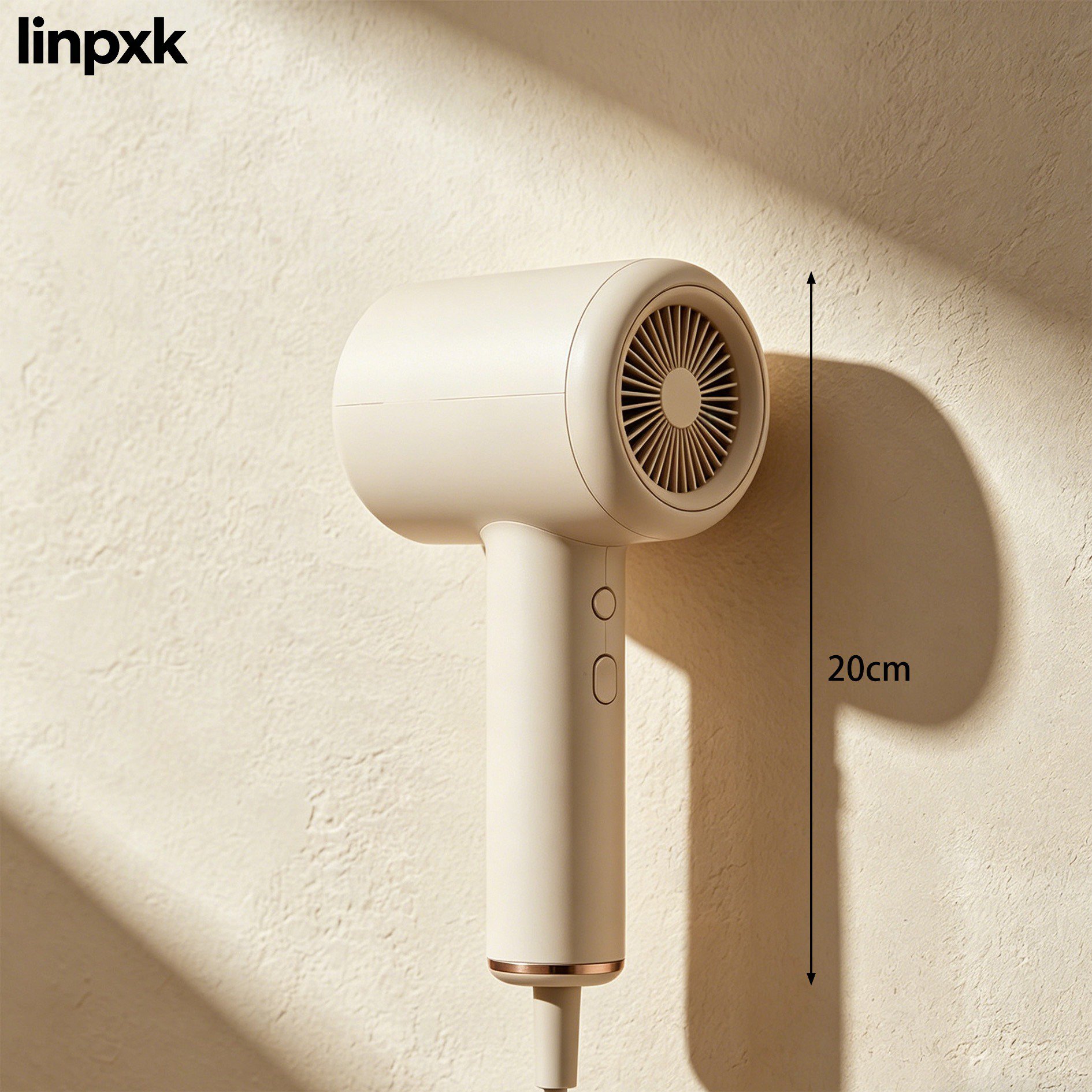 静音設計のヘアドライヤー詳細写真