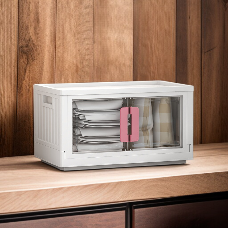 組み立て不要収納キャビネット