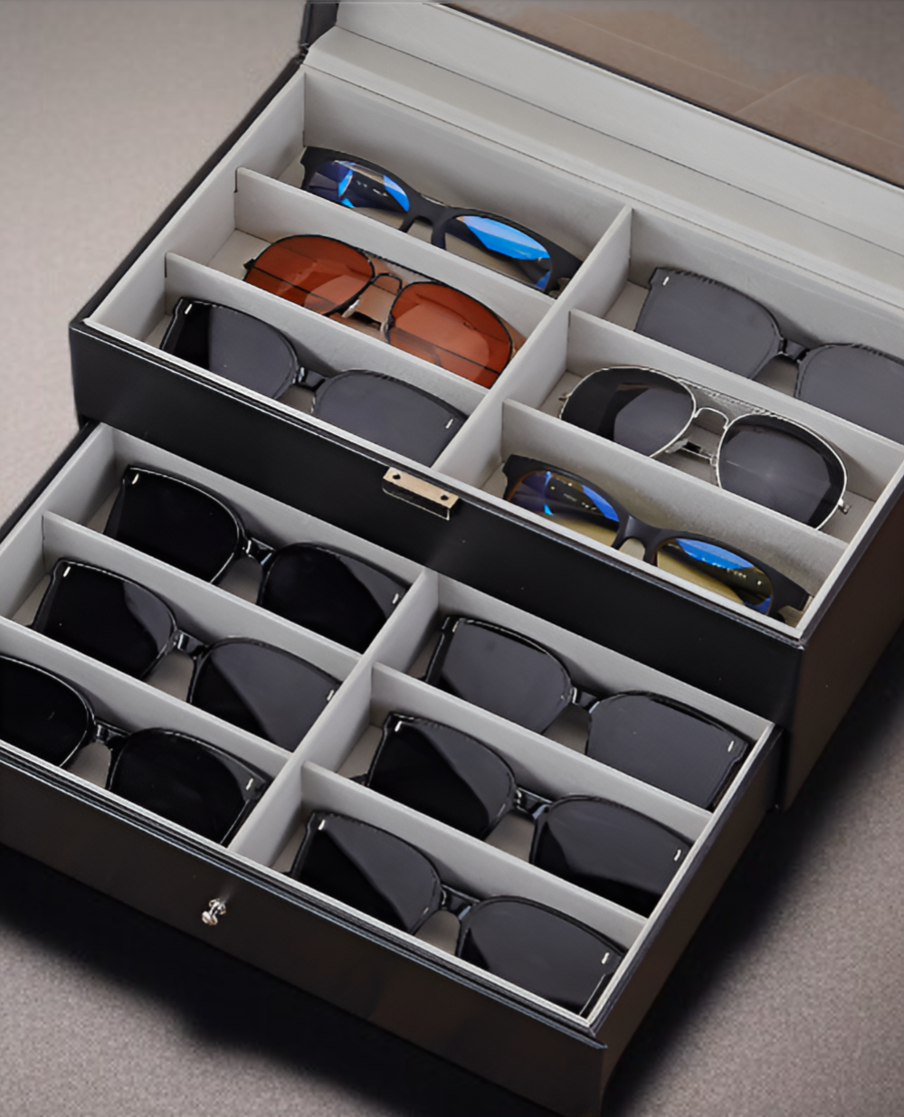 指輪とネックレス用ジュエリーボックス