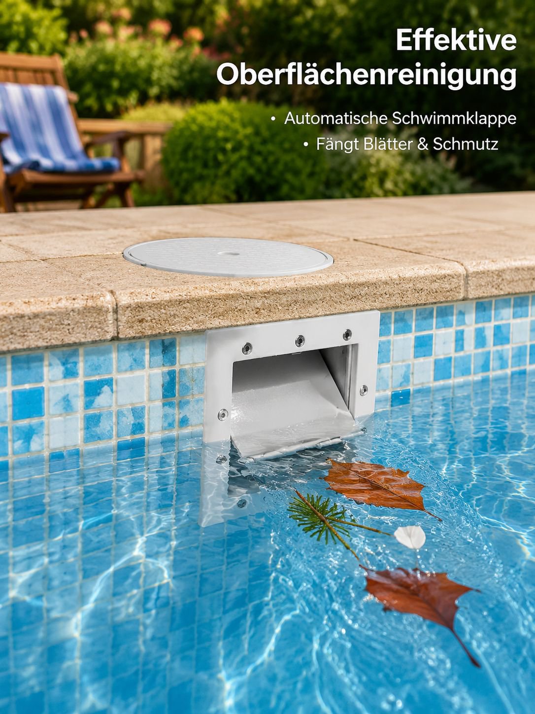 Pool Oberflächenreiniger Kescher