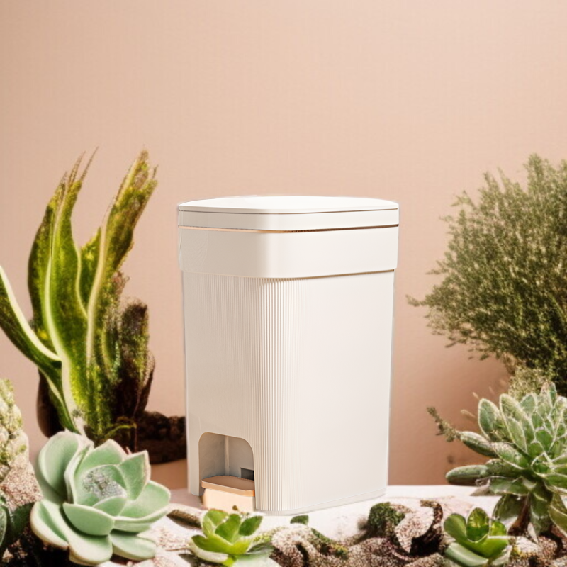 家庭用キッチンゴミ箱縦型パターン大容量ゴミ箱リビングルームバスルームゴミ箱蓋付きトイレゴミ箱寝室大型ゴミ箱高級ゴミ箱