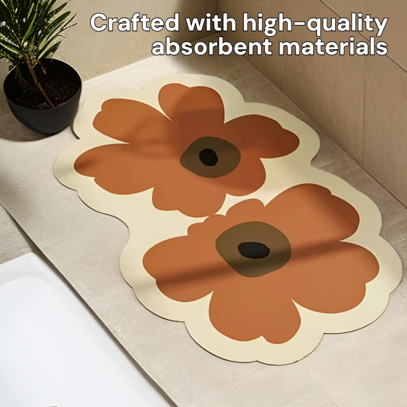Bathroom Entrance Non-Slip Absorbent Floor Mat