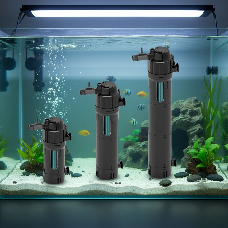 Boîte de filtration pour aquarium avec stérilisation UV