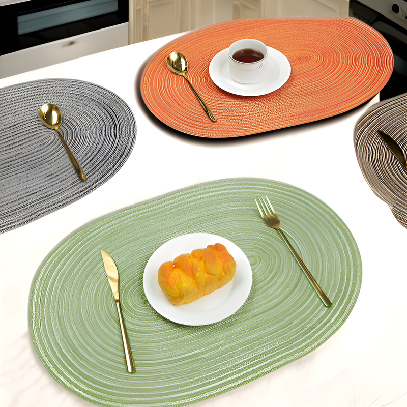 Japanese-style ramie heat-resistant pot mat