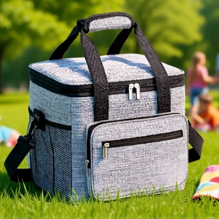 Bolsa para lonchera con aislamiento de gran capacidad