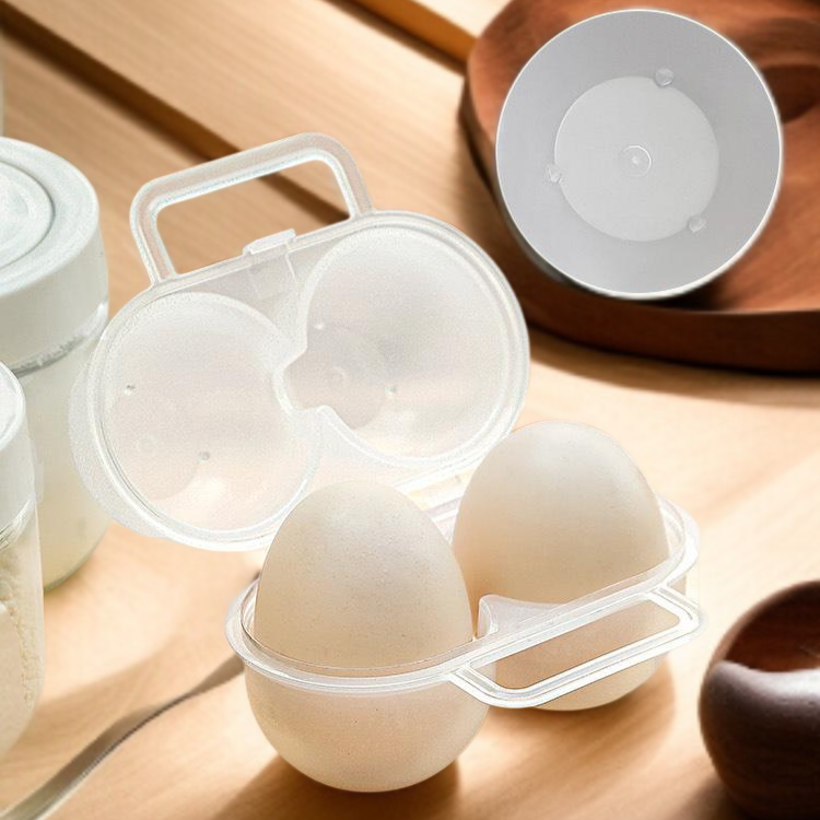 卵を割らずに持ち運べる収納トレー