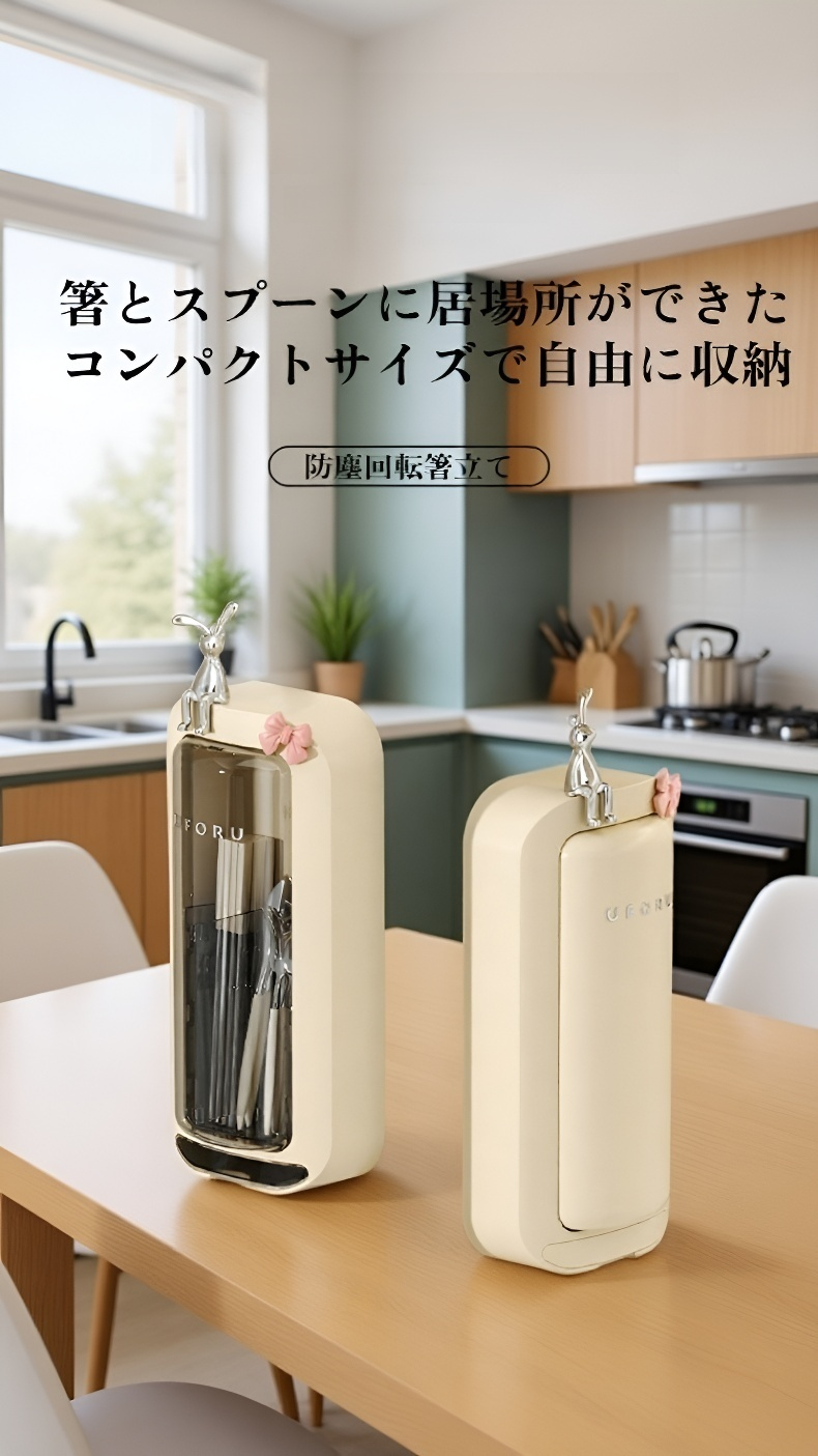 壁掛け式多機能箸立て 家庭用免穴開け設計