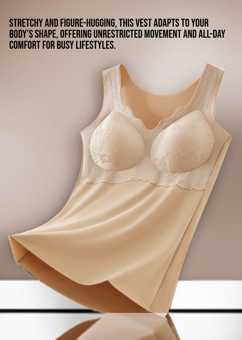 Women's thermal vest invisible under clothing